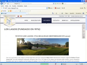 Mijas Golf Club Website